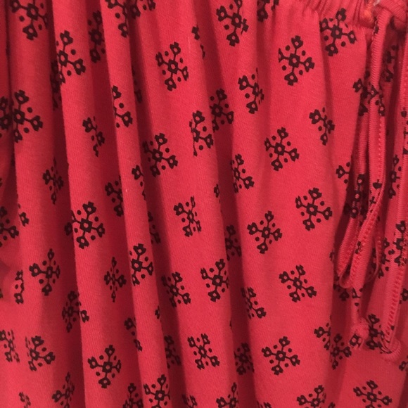 Michel Studio Red Peasant Top Size 2X - Picture 9 of 13